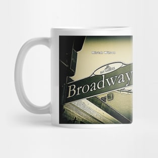 Broadway, San Gabriel, California by Mistah Wilson Mug